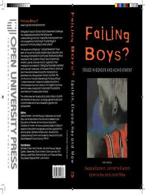 cover image of Failing Boys?
